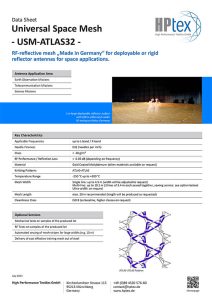 Datasheet HPtex - USM-ATLAS32